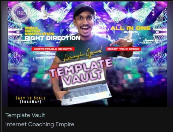 Template Vault By Himanshu Agarwal