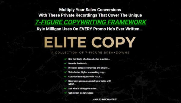 Elite Copy BY Kyle Milligan
