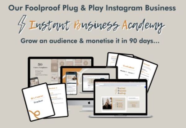 INSTANT BUSINESS ACADEMY BY GINNY & LAURA