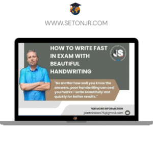 How to write fast in exam with beautiful handwriting